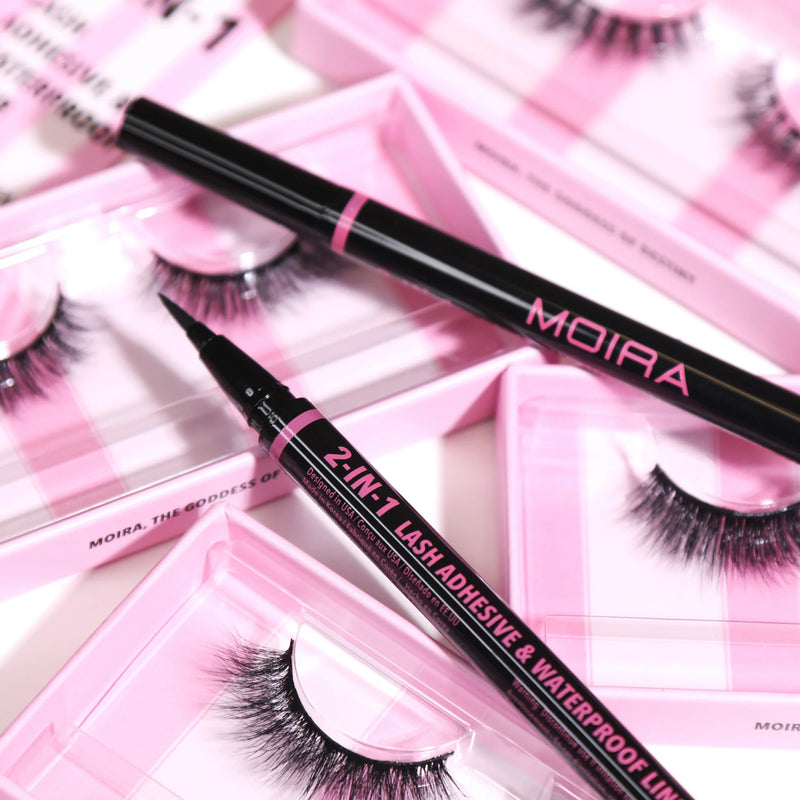 2 - in - 1 Lash Adhesive & Waterproof Liner - MeStore - Moira Beauty