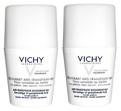 2 Vichy Deo Anti - transpirant Bille Ps 2x50ml - MeStore - VICHY