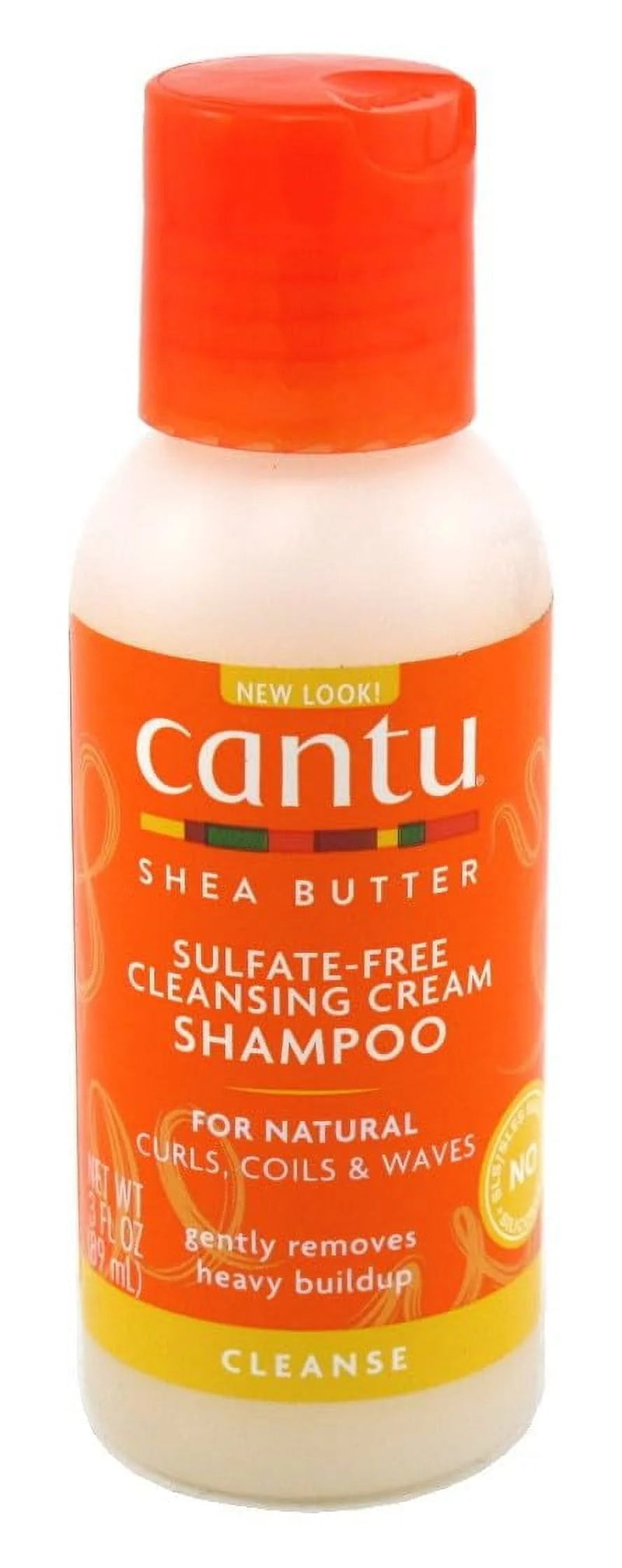 CANTU Shea Butter Sulfate Free Cleansing Cream Shampoo (3oz)