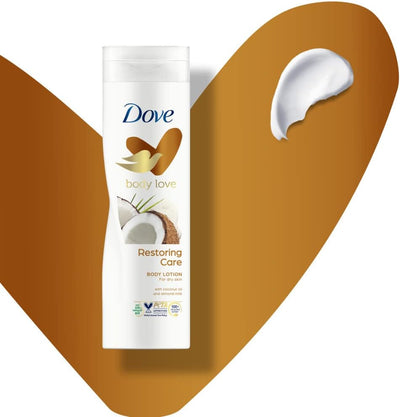 Dove Lotion 400Ml Restoring Care With Coconut