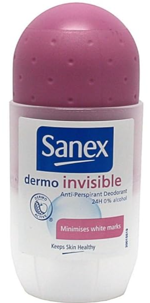 Sanex Roll-On 50Ml Dermo Invisible Dry