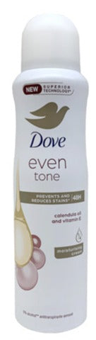 Dove Deodorant 150ml Even Tone Calendula Oil and Vitamin E