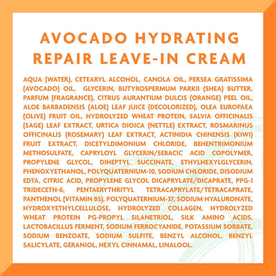 Cantu Avocado Leave-in Conditioner Cream 340g