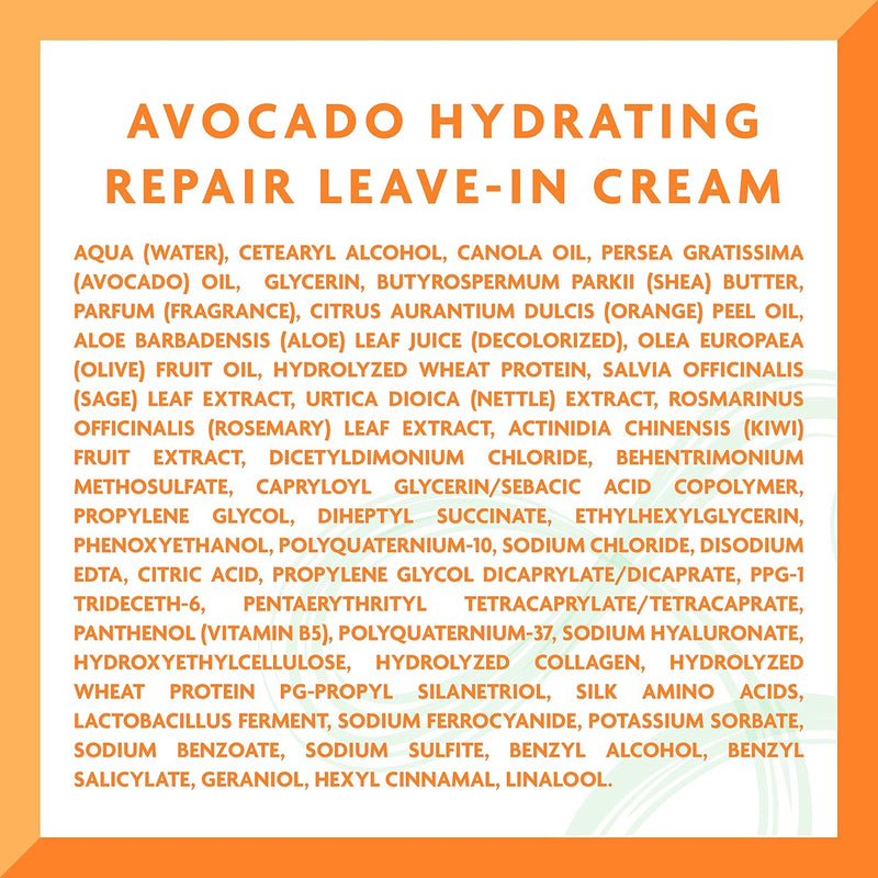 Cantu Avocado Leave-in Conditioner Cream 340g