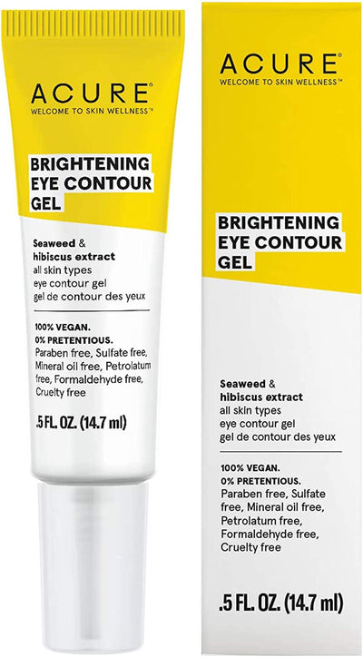 Acure Brightening Eye Contour Gel 0.5 fl. oz - MeStore - Acure