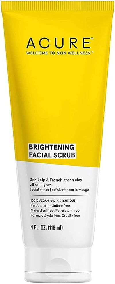 Acure Brightening Facial Scrub 118 Ml - MeStore - Acure