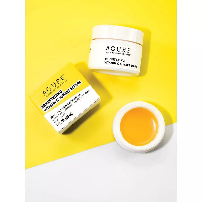 Acure Brightening Vitamin C Sunset Serum 1 fl oz - MeStore - Acure