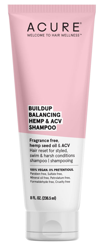 Acure Buildup Balancing Hemp & ACV Shampoo - 236 ml - MeStore - Acure