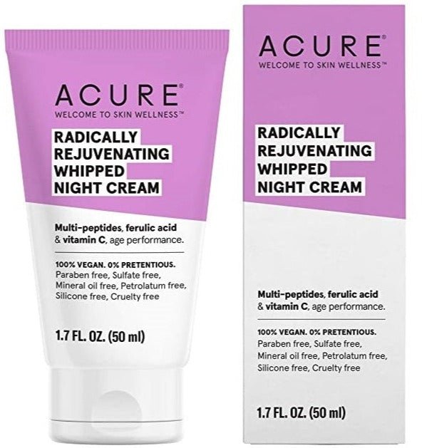 Acure Radically Rejuvenating Whipped Night Cream - MeStore - Acure