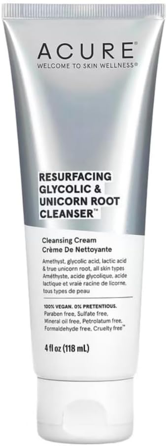 Acure Resurfacing Glycolic & Unicorn Root Cleanser - MeStore - Acure