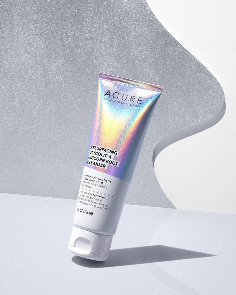 Acure Resurfacing Glycolic & Unicorn Root Cleanser - MeStore - Acure