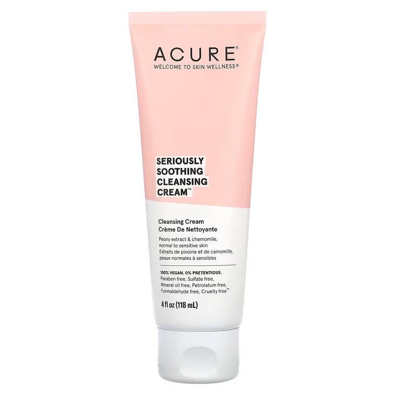 Acure Seriously Soothing Cleansing Cream - 118 ml - MeStore - Acure