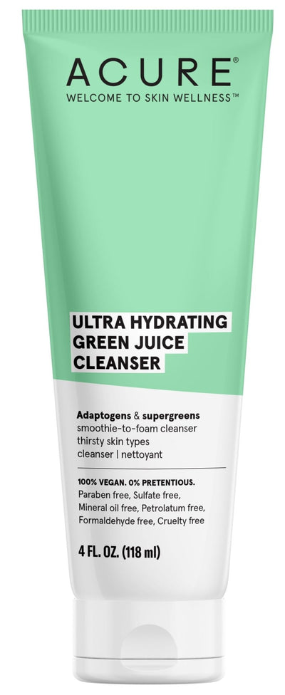 Acure Ultra Hydrating Green Juice Cleanser - MeStore - Acure