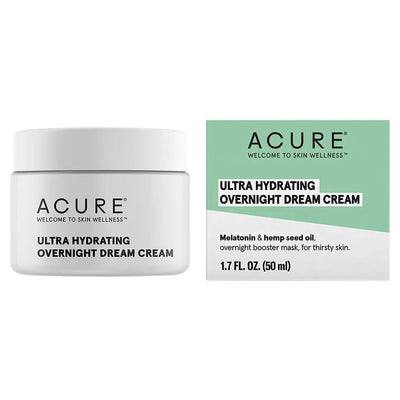 Acure Ultra Hydrating Overnight Dream Cream 50 Ml - MeStore - Acure