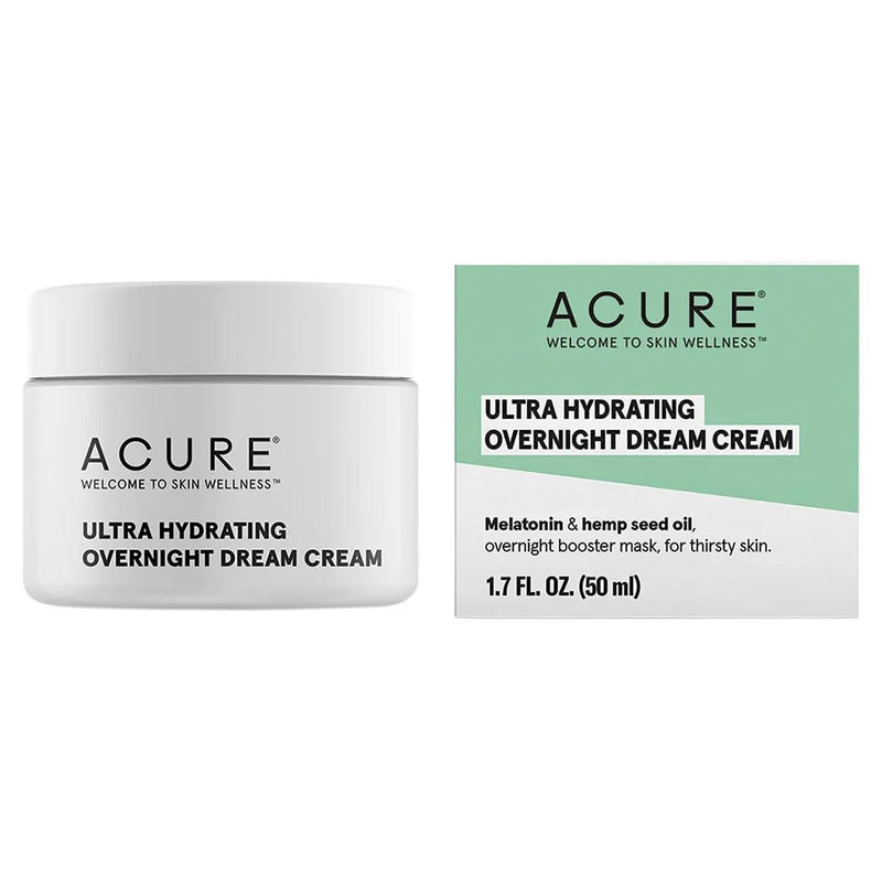 Acure Ultra Hydrating Overnight Dream Cream 50 Ml - MeStore - Acure