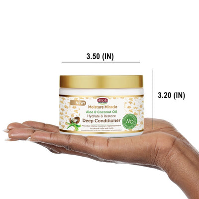 African Pride Moisture Miracle Aloe & Coconut oil deep conditioner - MeStore - African pride