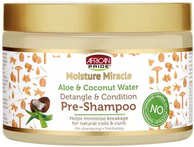 African Pride Moisture Miracle Aloe & Coconut water Pre - shampoo - MeStore - African pride