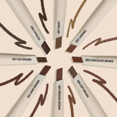 Angled Brow Pencil (002, Caramel) - MeStore - Moira Beauty