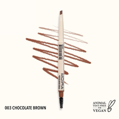 Angled Brow Pencil (003, Chocolate Brown) - MeStore - Moira Beauty