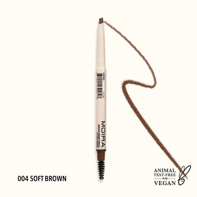 Angled Brow Pencil (004, Soft Brown) - MeStore - Moira Beauty