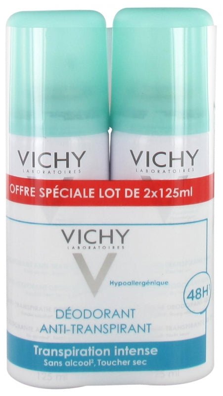 Anti - Perspirant Deodorant 48H Effectiveness 2 x 125ml - MeStore - VICHY