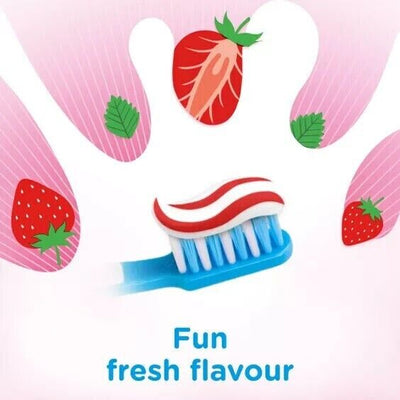 Aquafresh Kids Splash Strawberry 50Ml 3 - 8 Years - MeStore - Aquafresh