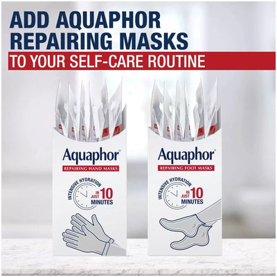 Aquaphor Advanced Therapy Repairing Hand Mask - 0.7 fl oz - MeStore - Aquaphor