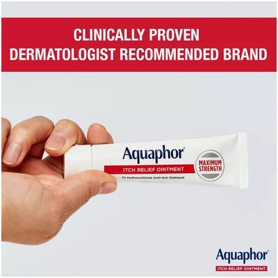 Aquaphor Itch Relief Ointment - HBL (Verticle) - 2 Oz - MeStore - Aquaphor