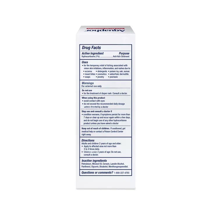 Aquaphor Itch Relief Ointment - HBL (Verticle) - 2 Oz - MeStore - Aquaphor