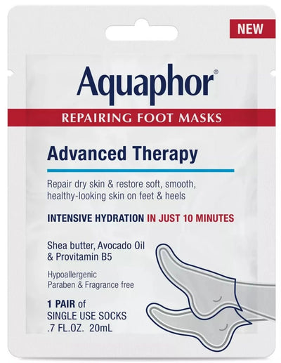 Aquaphor Repairing Foot Masks - 1 Pair - MeStore - Aquaphor