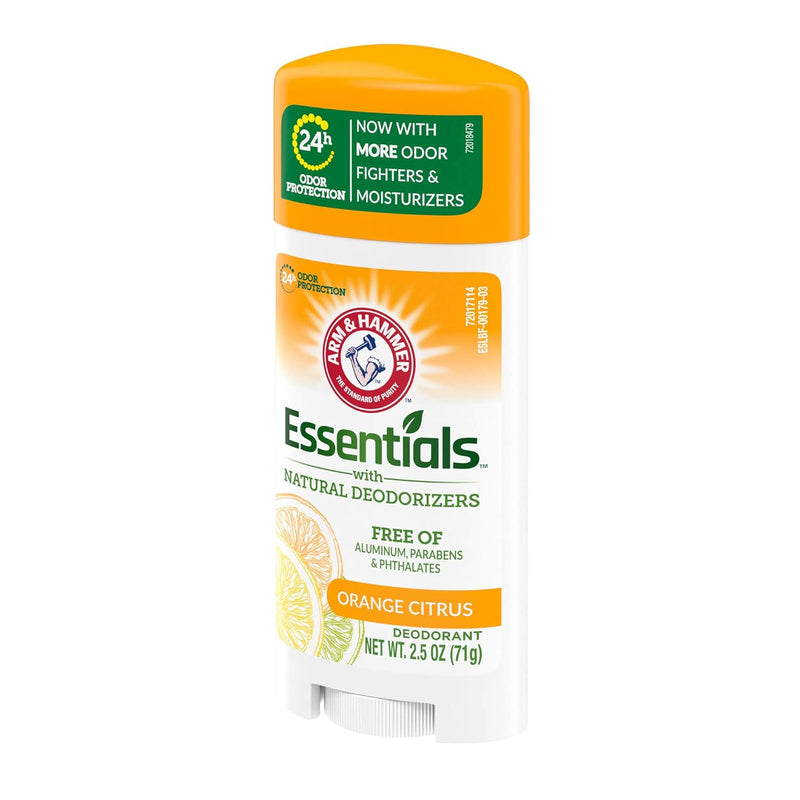 Arm and Hammer Essential Deodorant Crisp Orange Citrus 2.5oz - MeStore - Arm and Hammer