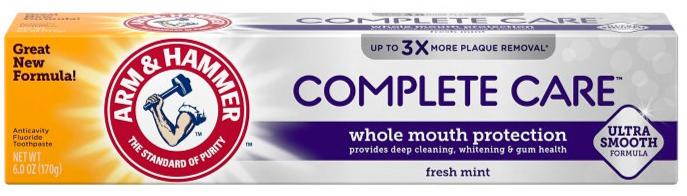 Arm & Hammer Complete Care Toothpaste - 6 Oz - MeStore - Arm and Hammer