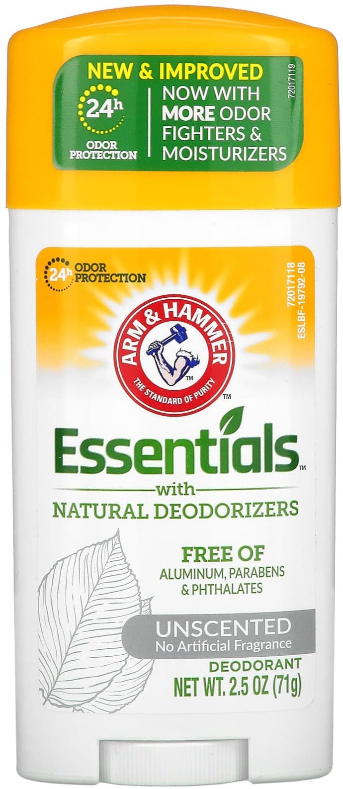 Arm & Hammer Deodorant Natural Unscented 2.5oz - MeStore - Arm and Hammer