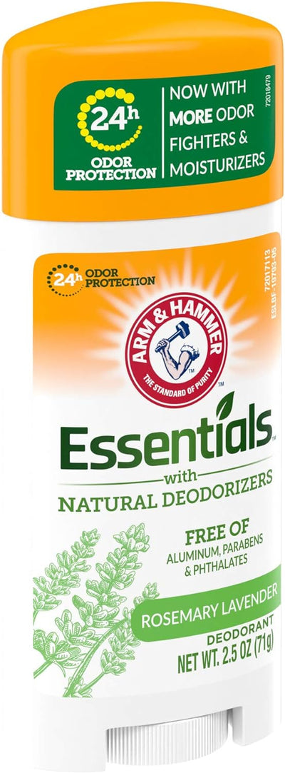 Arm & Hammer Essentials Natural Deodorant, Fresh 2.5 oz - MeStore - Arm and Hammer