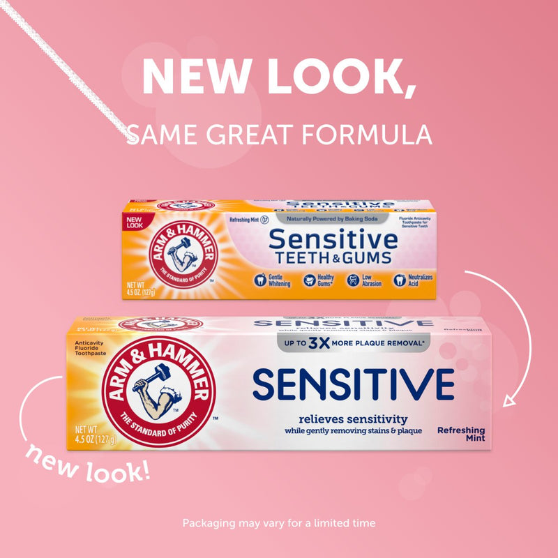 Arm & Hammer Sensitive Teeth & Gums Toothpaste 4.5 oz - MeStore - Arm and Hammer