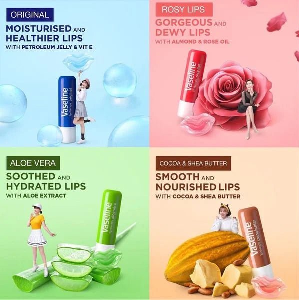 ASELINE CHAPSTICK (KOR) 4.8GM X 2 X 24 ALOE FRESH - MeStore - Vaseline