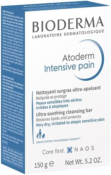 Atoderm Intensive Pain Soft purifying cleansing bar soap, anti - itching. - MeStore - BioDerma