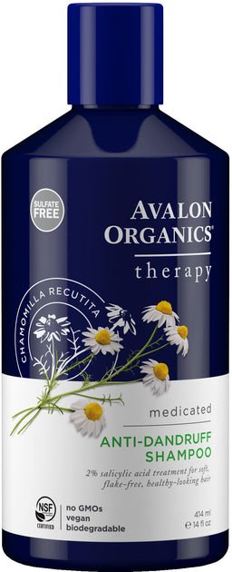 Avalon Organics Anti - Dandruff Shampoo 414ml - MeStore - Avalon Organics