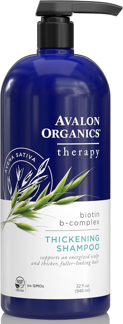 Avalon Organics Biotin B - Complex Thickening Shampoo, 32 oz - MeStore - Avalon Organics