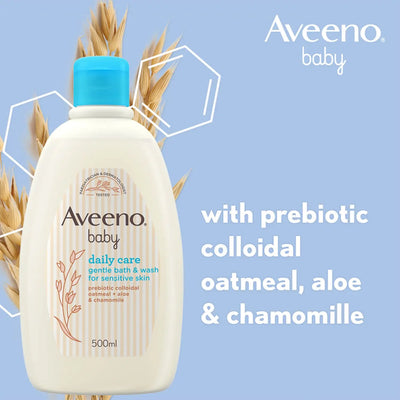 Aveeno Baby Body Wash Daily Care 500ml - MeStore - Aveeno