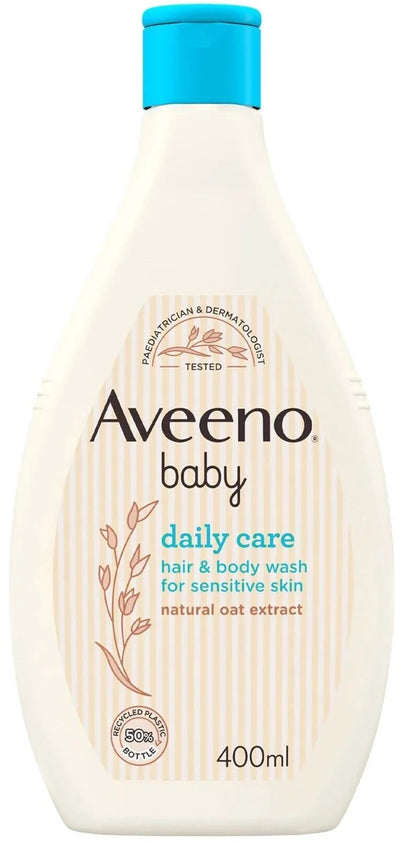 Aveeno Baby Hair & Body Wash 400ml - MeStore - Aveeno