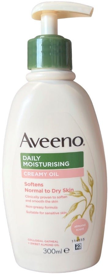 Aveeno Daily Moisturiser Creamy Oil 300ml - MeStore - Aveeno