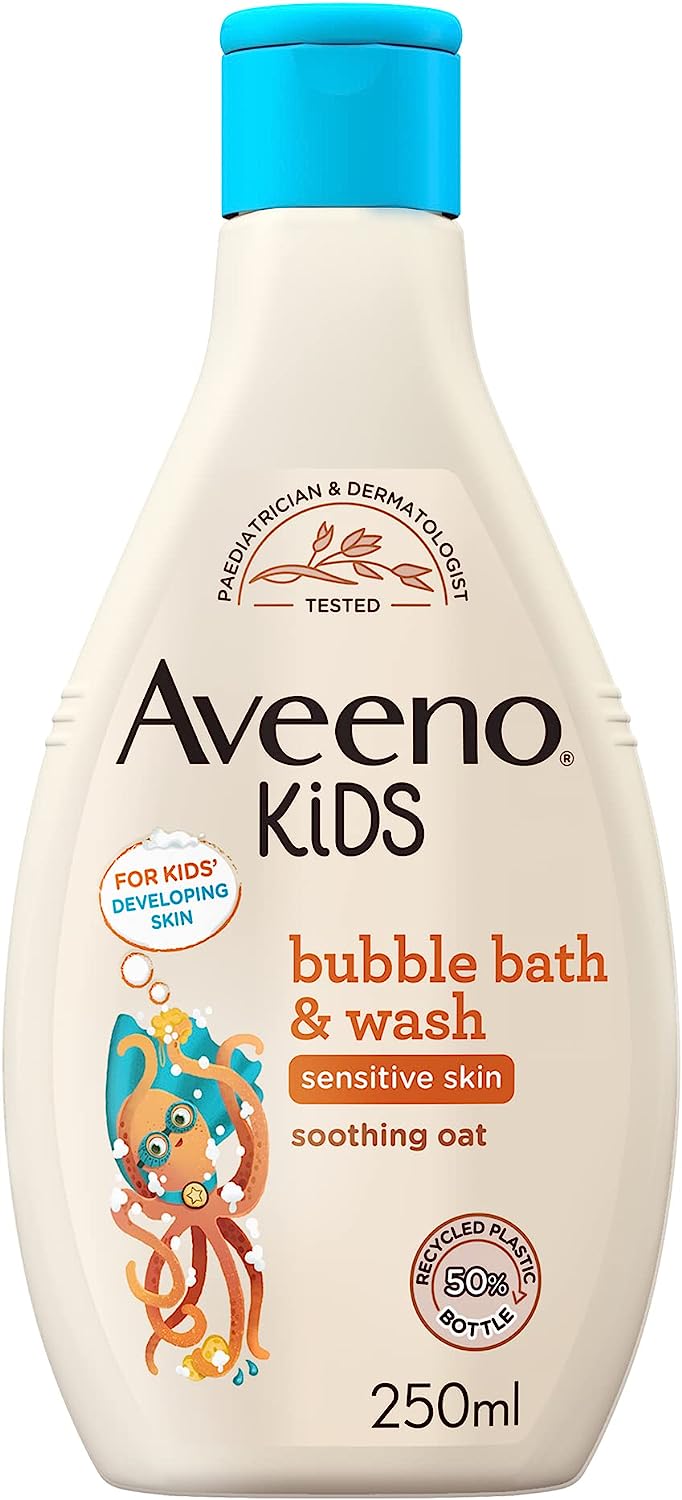 Aveeno Kids Bubble Bath & Wash 250ml - MeStore - Aveeno