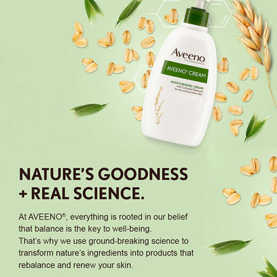 Aveeno Moisturizing Body Cream For Dry, Sensitive & Eczema Prone Skin 500ml - MeStore - Aveeno