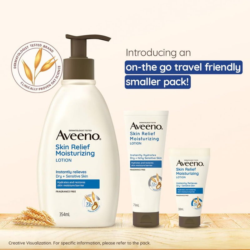 Aveeno Skin Relief Moisturizing Lotion 354ml - MeStore - Aveeno