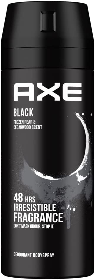 Axe Black Body Spray 150ml - MeStore - Axe