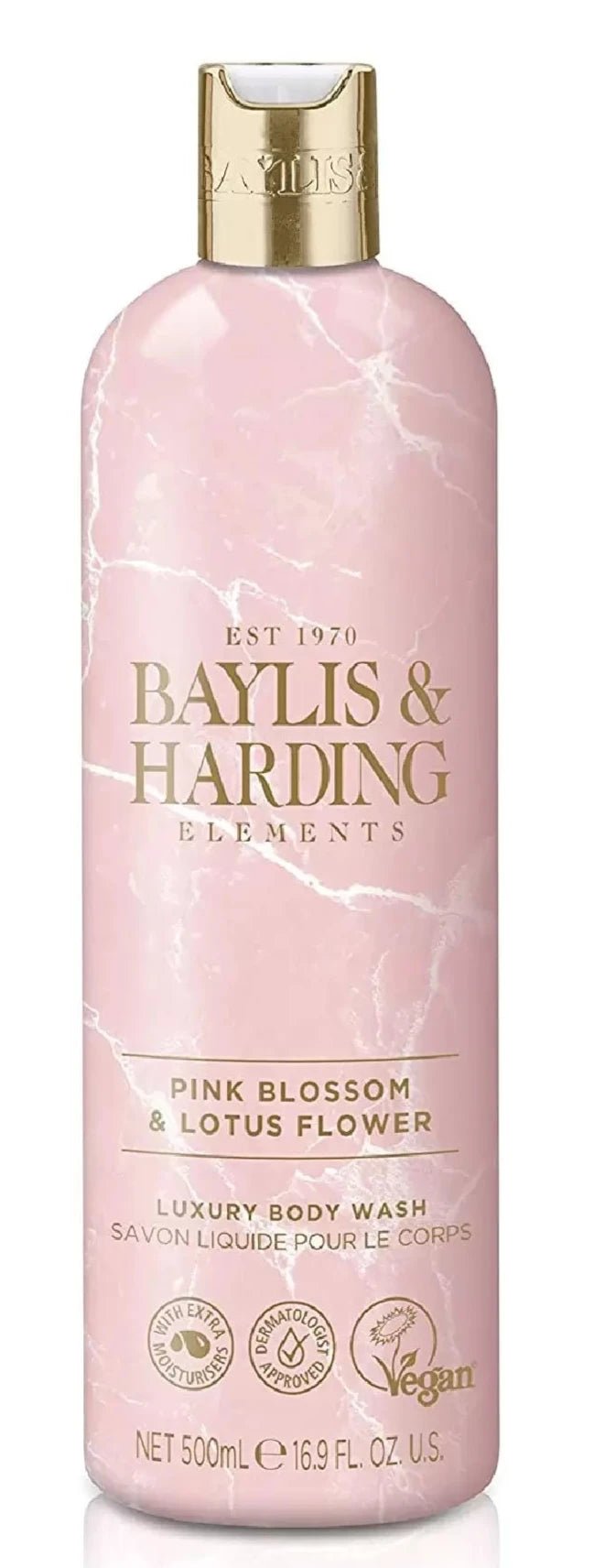 Baylis & Harding Elements Pink Blossom & Lotus Flower 500ml - MeStore - Baylis