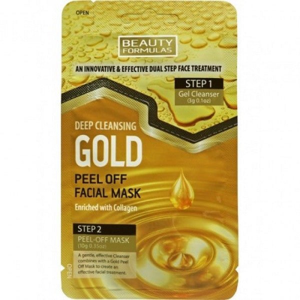 Beauty Formulas Gold Dual Step Facial Peel Off Mask 3g + 10g - MeStore - Beauty Formulas