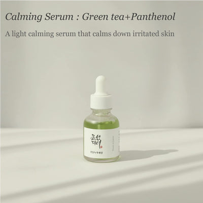 Beauty of Joseon - Calming Serum : Green tea + Panthenol - 30ml (1 fl.oz.) - MeStore - Beauty of Joseon