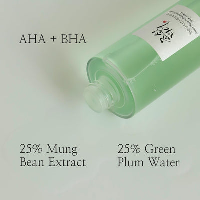 Beauty of Joseon - Green plum refreshing toner : AHA + BHA (150ml) - 150ml (5 fl.oz.) - MeStore - Beauty of Joseon